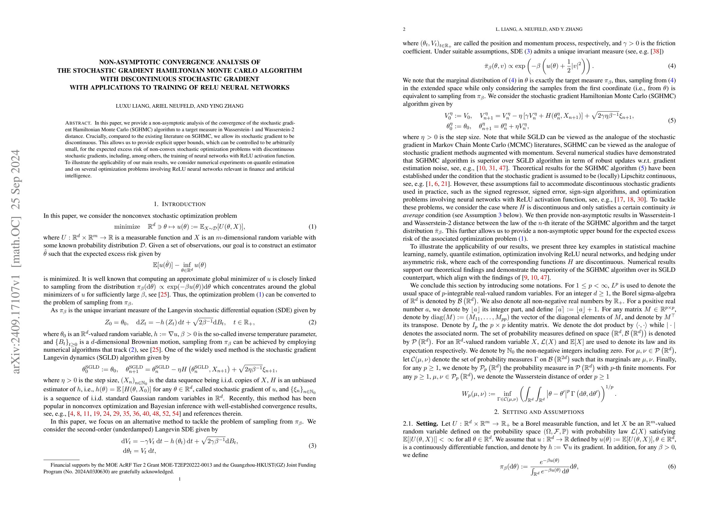 Nonasymptotic convergence analysis of the stochastic gradient