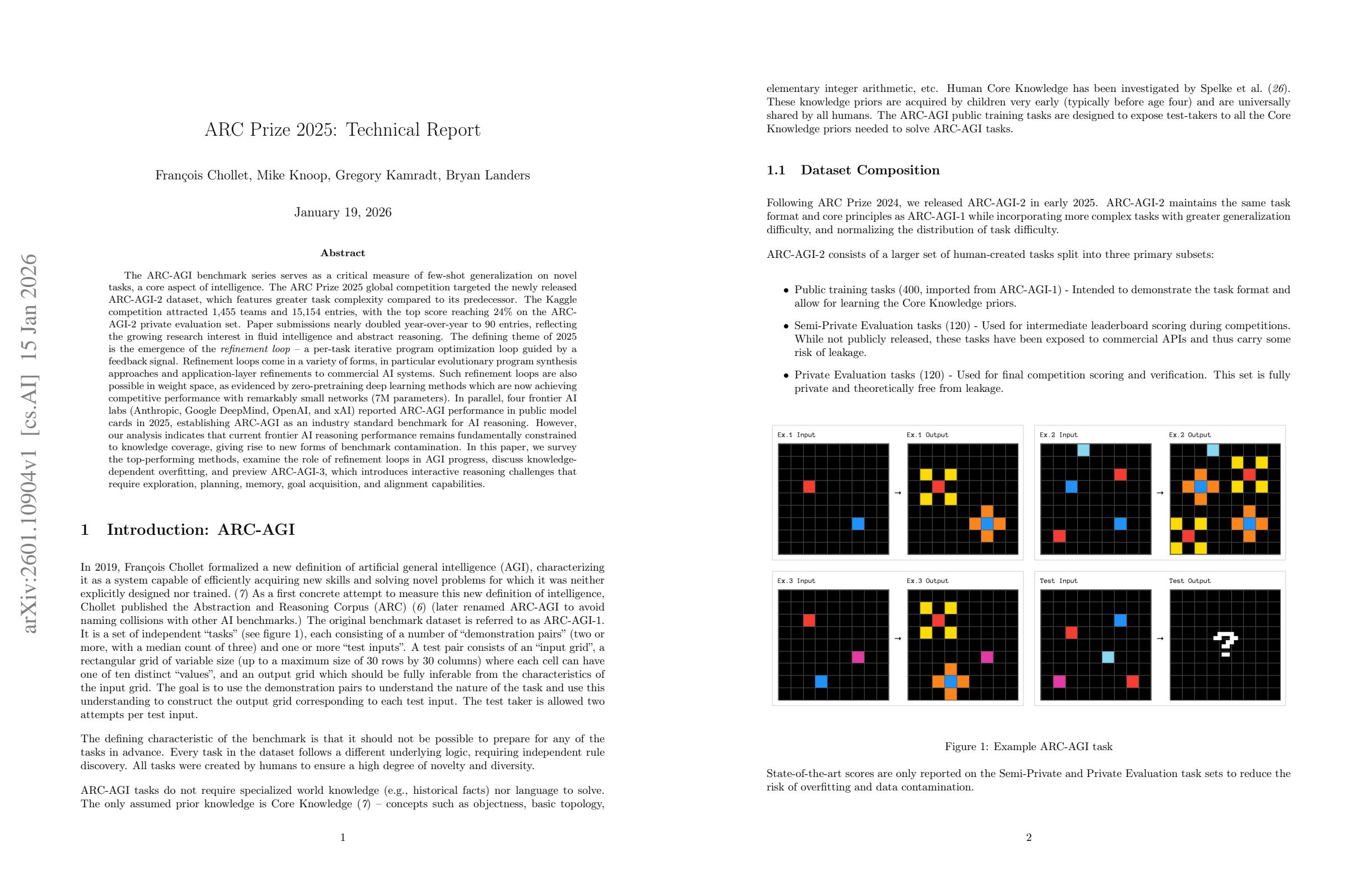 ARC Prize 2025: Technical Report